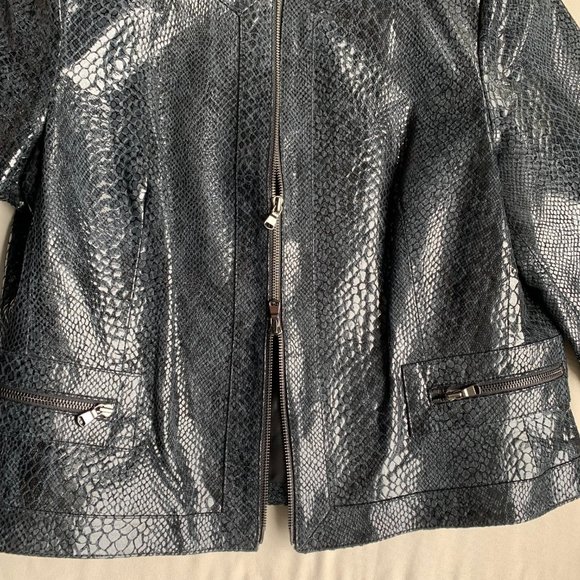 Jones New York Leather Jacket - Picture 5 of 10